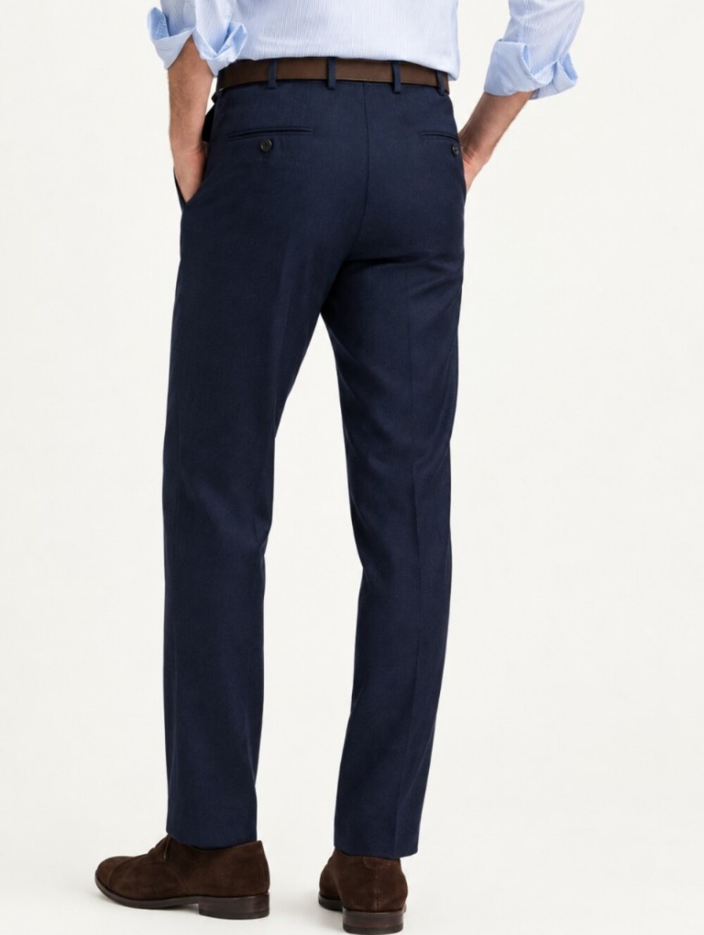 Loro Piana Cotton Trouser Straight Fit Size 50